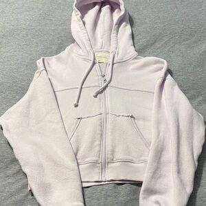 American Eagle Outfitters Light Purple Hoodie